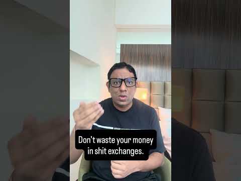 Stop using scam crypto exchanges | use only top exchanges