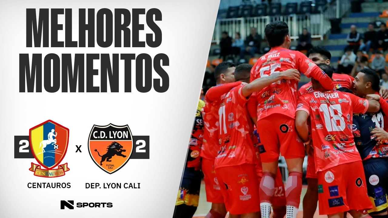 CENTAUROS 2(3)X(0)2 | CONMEBOL LIBERTADORES DE FUTSAL | MELHORES MOMENTOS