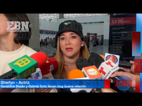 GERALDINE BAZÁN LLEVA BUENA RELACIÓN CON GABRIEL SOTO pese a que acabaron mal su relación