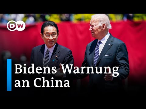 Biden gibt Taiwan Rückendeckung | DW Nachrichten