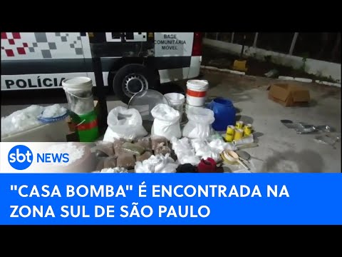Polícia encontra central de produção e distribuição de drogas em São Paulo|#SBTNewsnaTV (21/03/24)