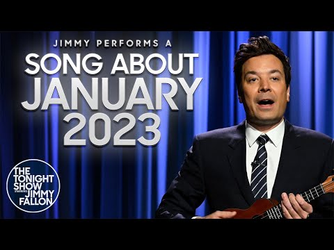 Jimmy Sings a Song About January 2023: Prince Harry, George Santos and More | The Tonight Show