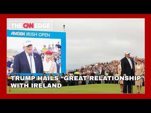 US President Trump Hails US-Ireland Ties, Says Irish Unification Would Be “Fantastic” | N18G