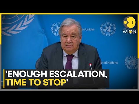 Israel-Iran War: UN Chief Calls For Return To Peace And Diplomacy | World News | WION