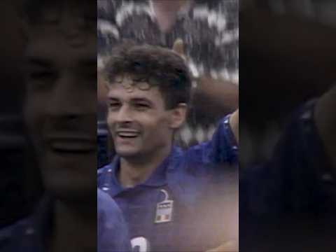 Golazo Winner For Baggio, Italy #shorts #baggio #italy