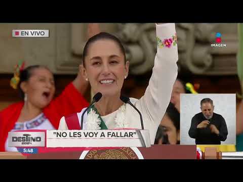 No les voy a fallar Claudia Sheinbaum | Destino 2024