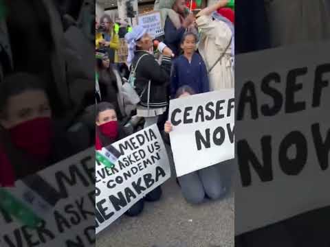 Protesters shut down central London
