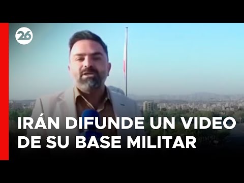 Irán difunde un vídeo de la base de Isfahán tras el ataque de esta madrugada