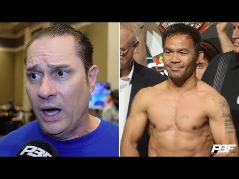 MARIO BARRIOS TRAINER BOB SANTOS REACTS TO MANNY PACQUIAO WEIGH IN, SENDS WARNING