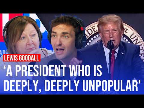 How protests overshadowed Trump's Texas rally | <strong>Lewis</strong> Goodall