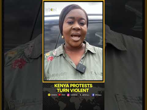 Kenya Protests: Riots Get Ugly! | Anti-Govt Protests Turn Violent In Nairobi | WION Shorts