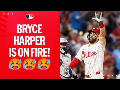 Bryce Harper hits a GRAND SLAM to make it 3 straight games with a homer!