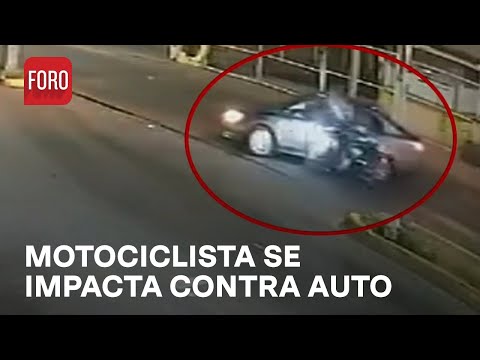 Accidente en Morelia, Michoacán: Motociclista choca contra automóvil - Las Noticias