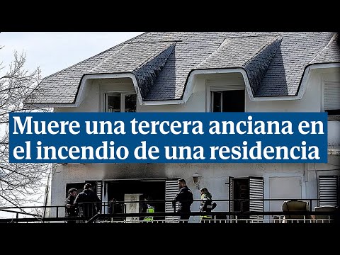 Muere una tercera anciana tras el incendio de la residencia de Madrid causado por un cargador
