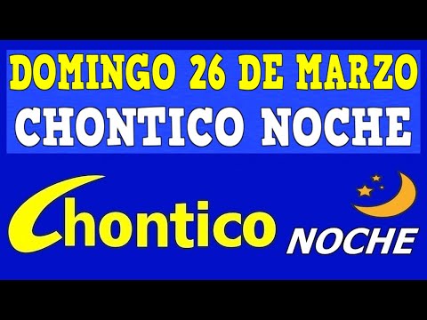 CHINTICO NOCHE Resultado DOMINGO 26 De MARZO De 2023
