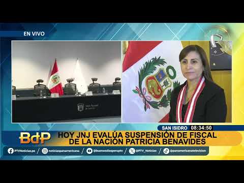 Patricia Benavides EN VIVO: JNJ evalúa hoy suspensión de fiscal de la Nación