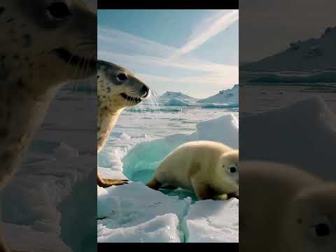 Little Seal Tries to Run Away from Mom 🦭💨 | Funny & Cute Animal Short