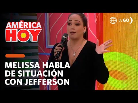América Hoy: Melissa Klug habló sobre las supuestas indirectas en redes con Jefferson Farfán (HOY)