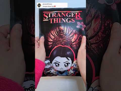 Stranger Things 5 Blindbag 기묘한이야기 5 블라인드백 ASMR papercraft Netflix #strangethings #blindbag #unboxing