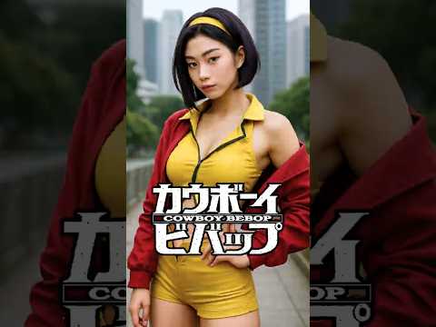 Cowboy Bebop Characters Brought to Real Life by AI 🎷🛰️ #cowboybebop #fayevalentine #spikespiegel