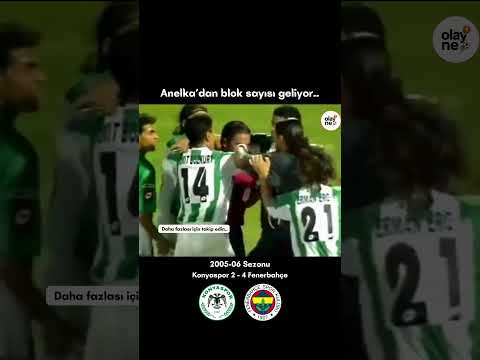 Anelka'dan blok sayısı geliyor.. #viral #fenerbahçe #galatasaray #futbol #shorts #viral #football