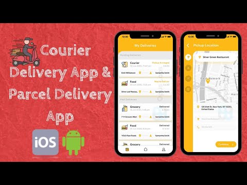How to Make Courier Delivery App in Android Studio With Admin Panel| Parcel Delivery App
