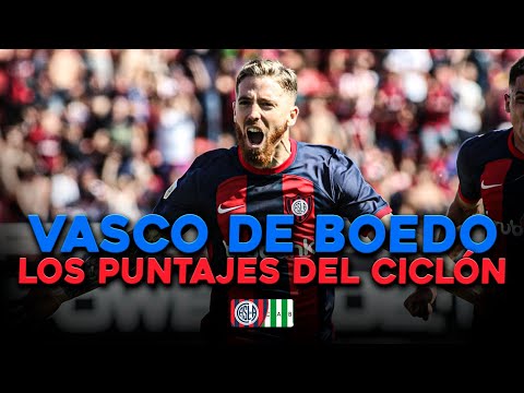 SAN LORENZO - DE LA MANO DE IKER MUNIAIN DERROTÓ A BANFIELD - LOS PUNTAJES DEL CICLÓN