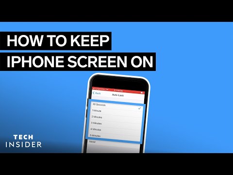 How To Keep iPhone Screen On