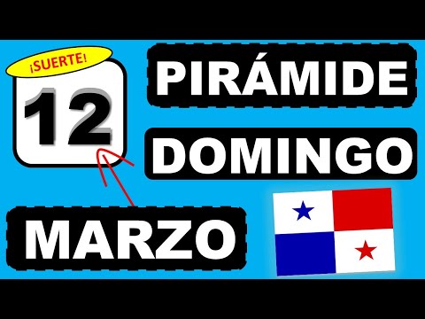 Pirámide de la Lotería de Panamá para el Domingo 12 Marzo 2023 Decenas de Suerte Para Sorteo de Hoy