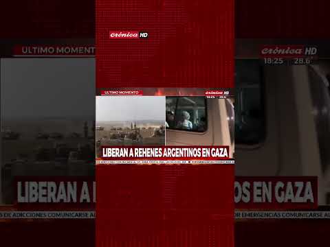 #Hamás liberó a seis rehenes argentinos