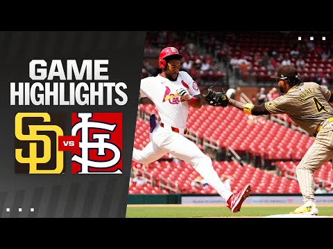 Padres vs. Cardinals Game Highlights (8/29/24) | MLB Highlights