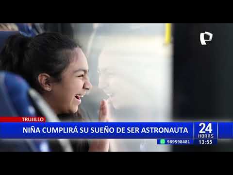 Trujillo: niña de 13 años participará en programa de la NASA (2/2)