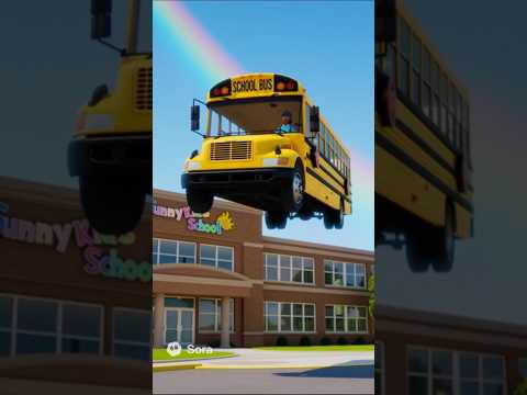 The Magical School Bus Adventure #schoolbus #3dcartoon #ai #viral #shorts #youtubeshorts #MagicalBus