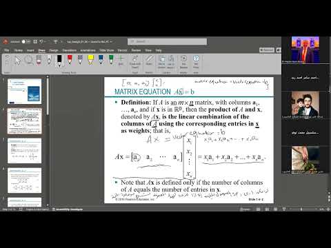 matrix equation AX=b