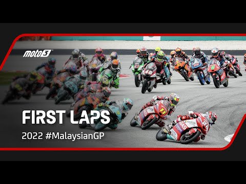 Moto3? First Laps | 2022 #MalaysianGP ??