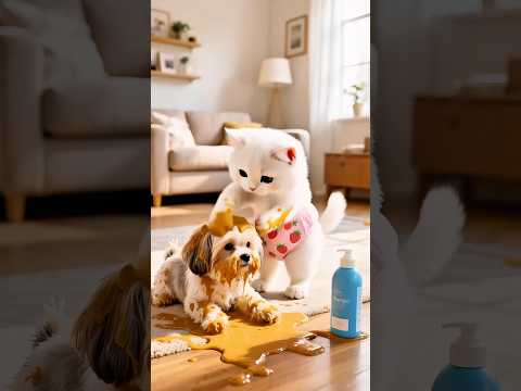 ম্যাজিক স্প্রে #shorts #cat