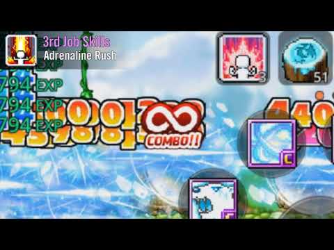 Ayumilove MapleStory M Aran 1st 2nd 3rd 4th Job Skills Preview