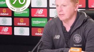 Celtic 5-0 Partick Thistle – Post Match Presser 🎙️