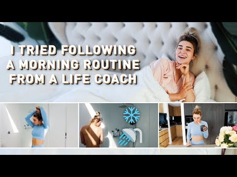 I Tried Following A Morning Routine From A Life Coach! *MOTIVATIONAL*