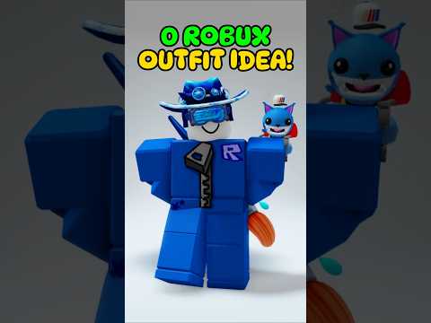 0 ROBUX OUTFIT IDEA! CUTE BLUE FREE ITEMS & AVATAR! #roblox