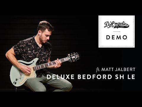 Deluxe Bedford SH LE Demo with Matt Jalbert | D'Angelico Guitars