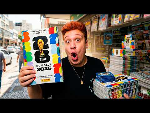 CRIEI UM ÁLBUM DA COPA 2026 COM INTELIGENCIA ARTIFICIAL!