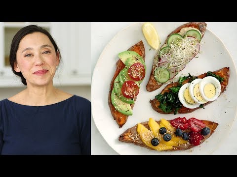 Sweet Potato Toasts- Healthy Appetite with Shira Bocar