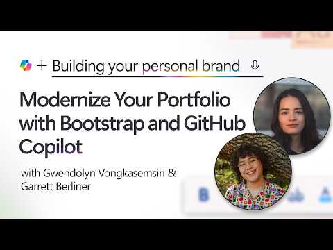 Modernize Your Portfolio with Bootstrap and GitHub Copilot