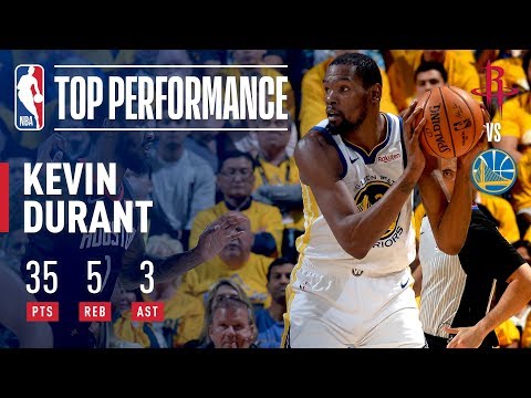 Kevin Durant Records His 5th Straight 30+ Point Game | April 28, 2019