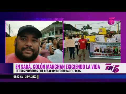Familiares de hondureños desaparecidos en Tocoa realizan protesta
