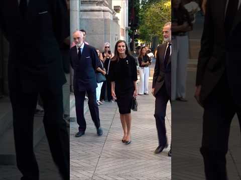 Los reyes Felipe VI y Letizia coinciden de nuevo con don  Juan Carlos en otro funeral