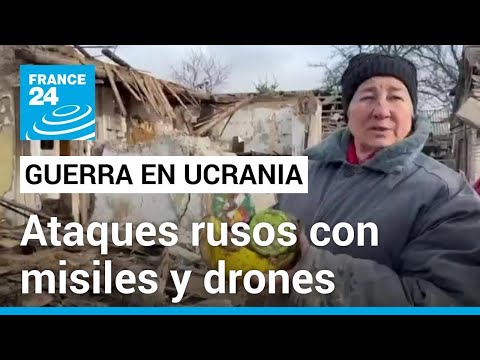 Ucrania: al menos cuatro muertos por ataques rusos con drones en el sur y el este
