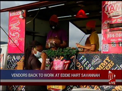 Vendors Vaccinated And Back To Work At Eddie Hart Savannah