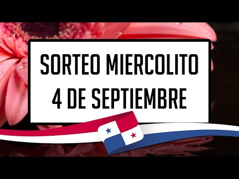 Resultados Lotería de Panamá Miércoles 4 de Septiembre de 2024 - Lotería nacional de Panamá de hoy